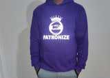 Purple Patronize Reflective Hoodie